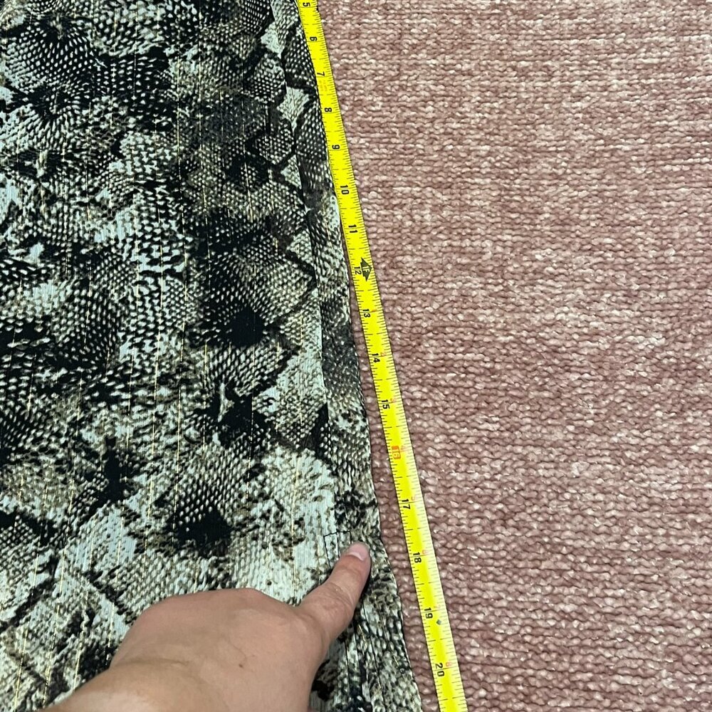 Maurices Skirt Snake Print Maxi Length Size Large - Picture 10 of 12